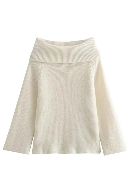 CozyCharm Off-Shoulder Sweater (NOW 1 +1 FREE)