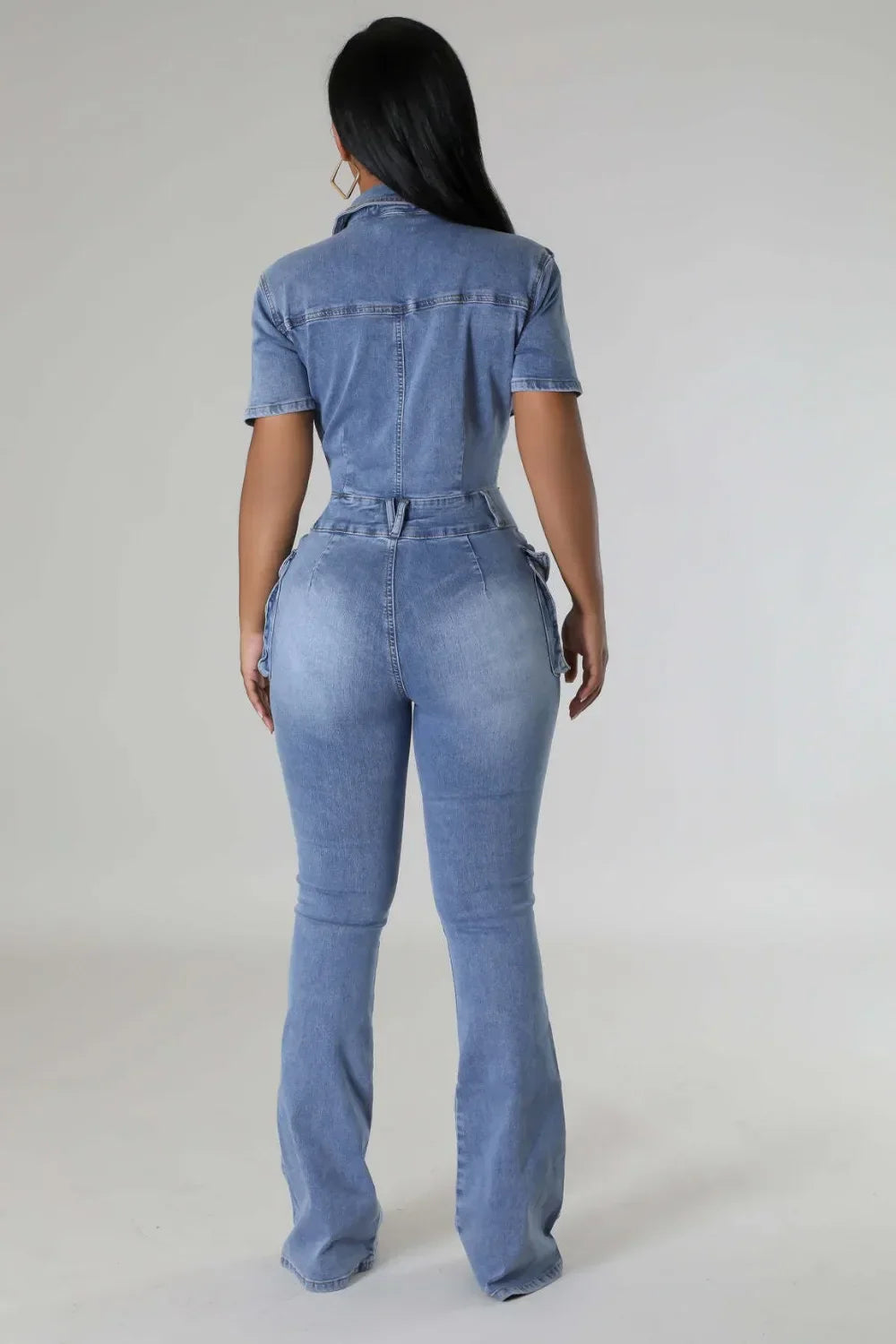 Novi™ - Denim Playsuit